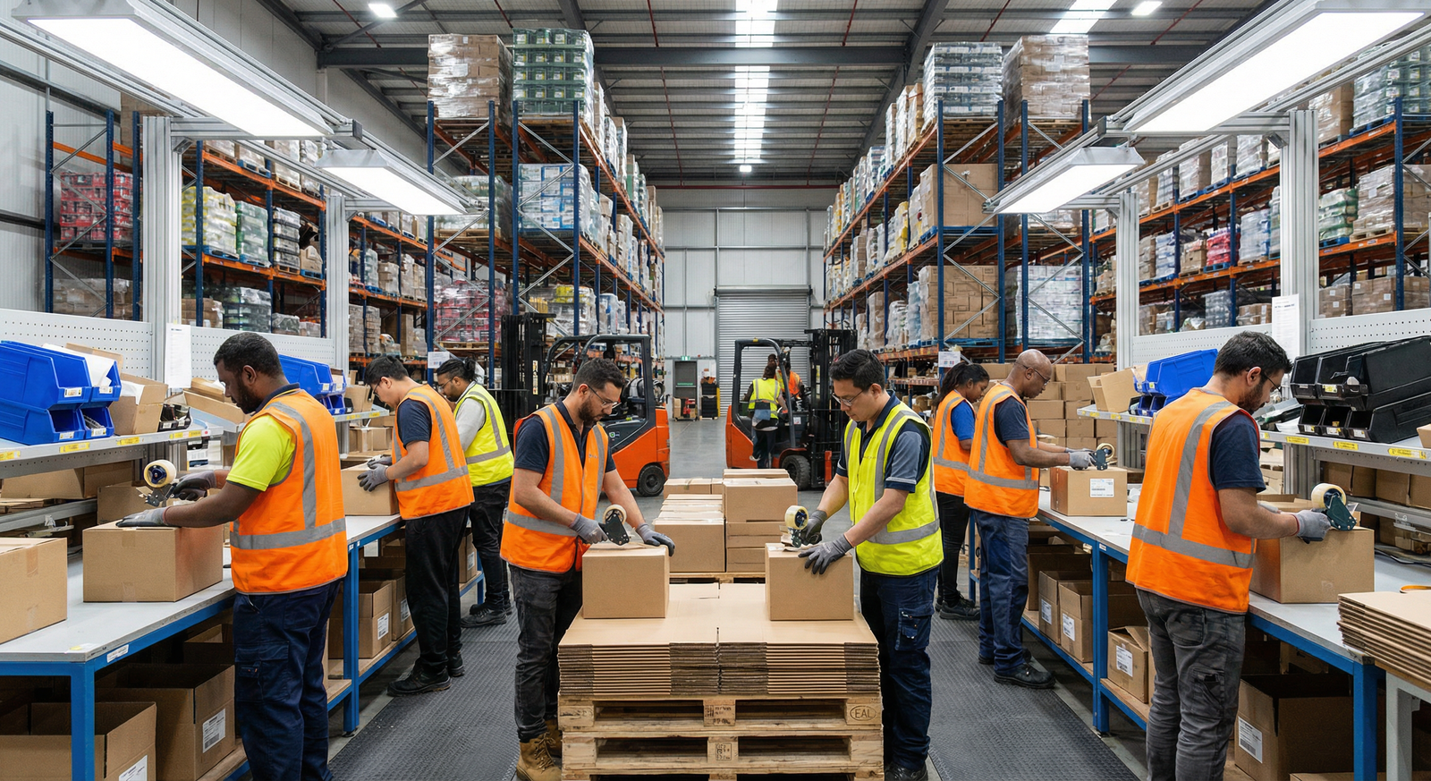 Sklad – balení zboží